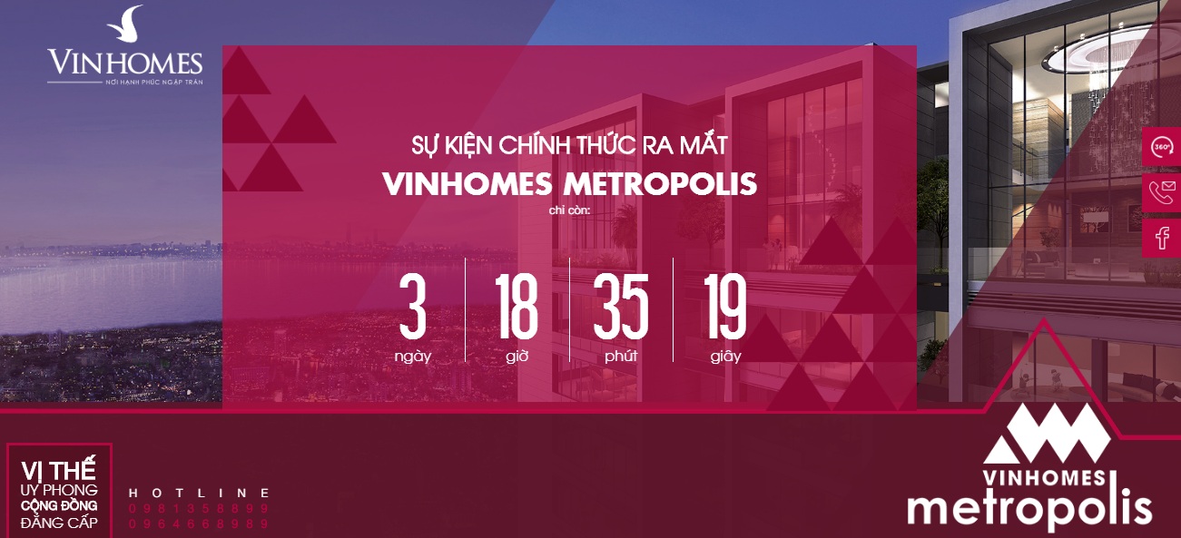 Vinhomes Metropolis Liễu Giai