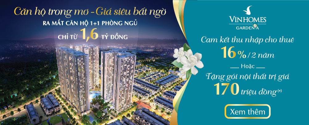 Sở hữu căn hộ The Arcadia - Vinhomes Gardenia với giá từ 1,6 tỷ đồng