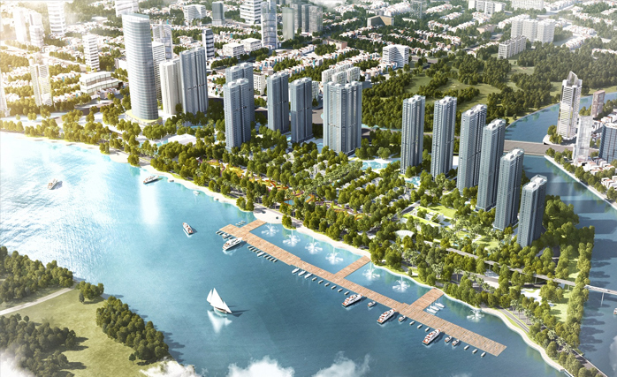 Vinhomes Golden River Bason hội tụ 5 điểm nhấn VÀNG