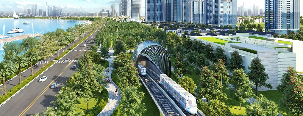 Giao thông hoàn hảo tại Vinhomes Golden River